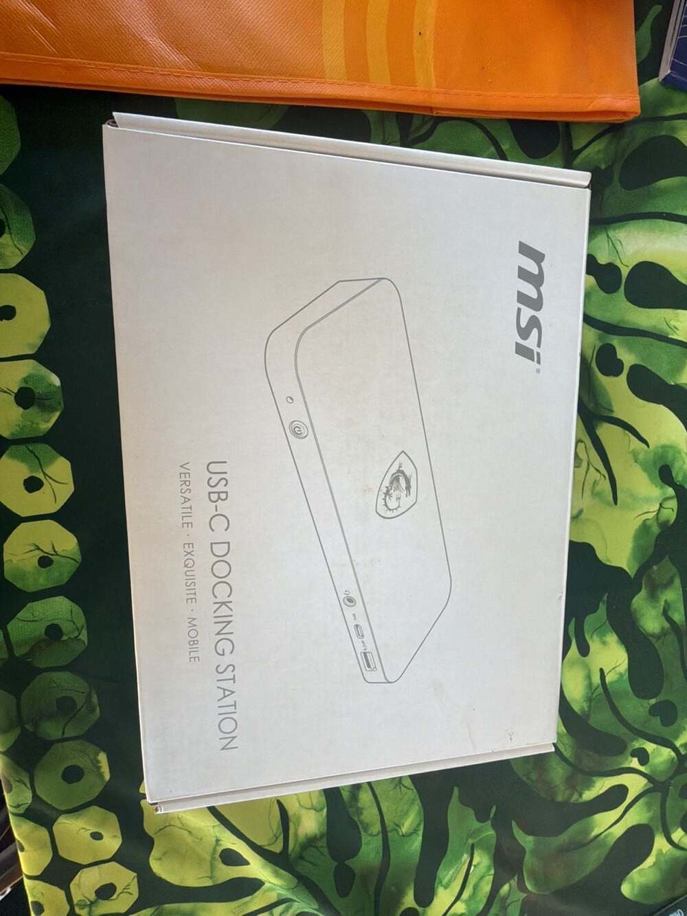 MSI USB-C Docking Station Carbon Gray